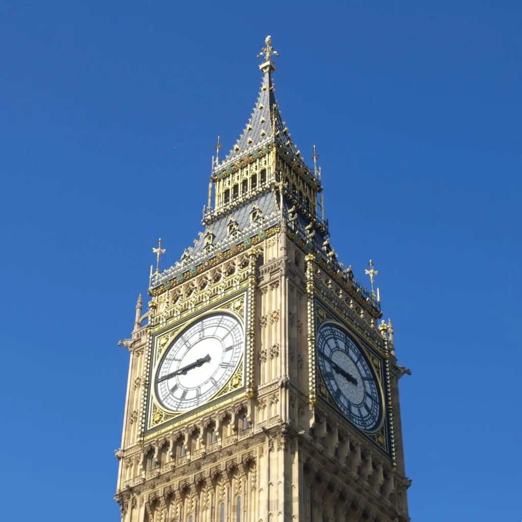 Big Ben and the Palace of Westminster, London